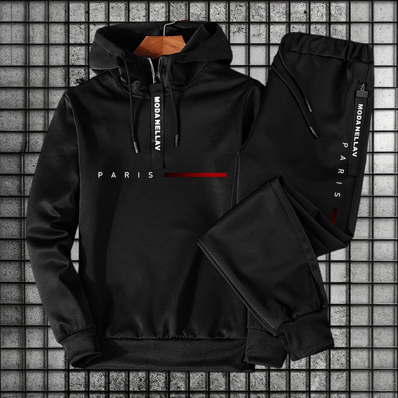 Joggers Pants - Men Women Set/Hoodie/Pants 2026 Paris Fashion