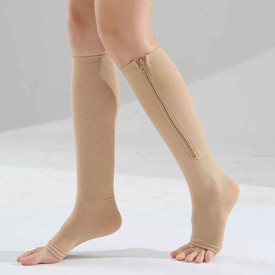 Sports Socks - Running Sports Compression Socks Solid Color