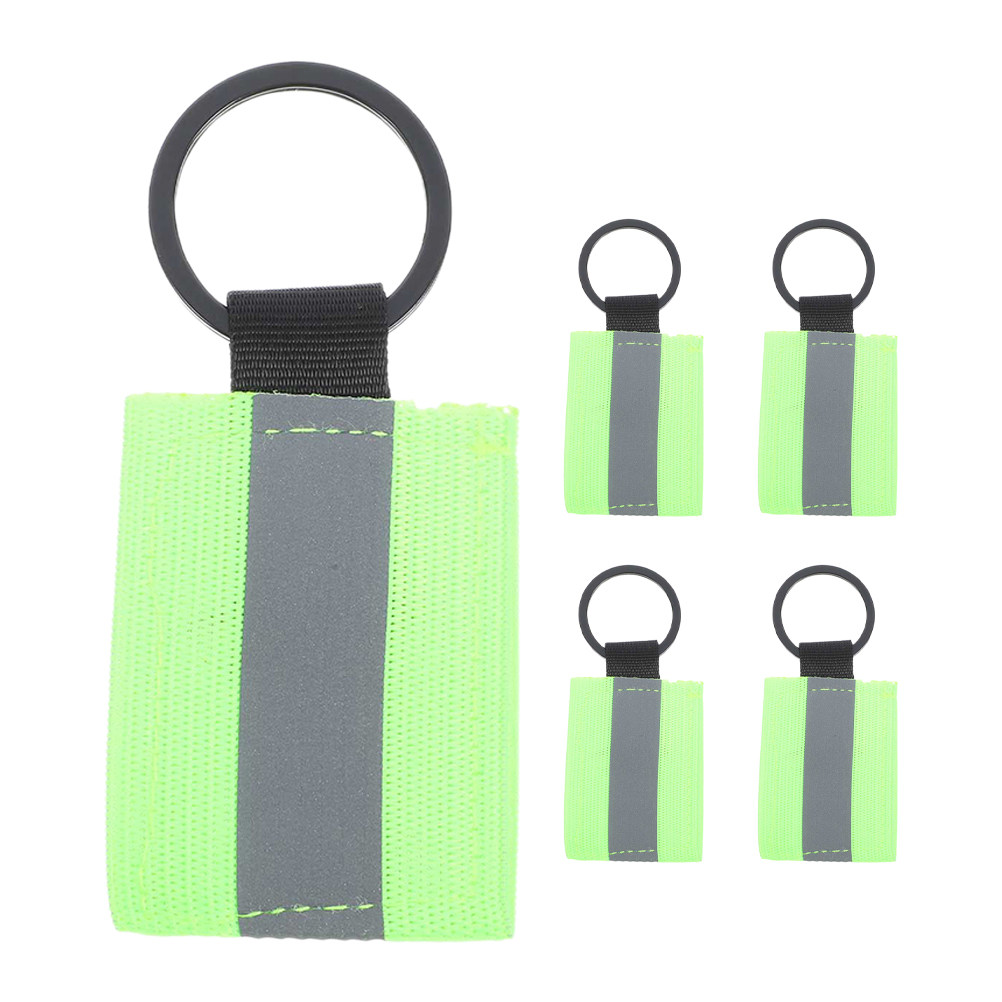 5pcs Double-Sided Reflective K - Running Visibility Gear 评论和价格