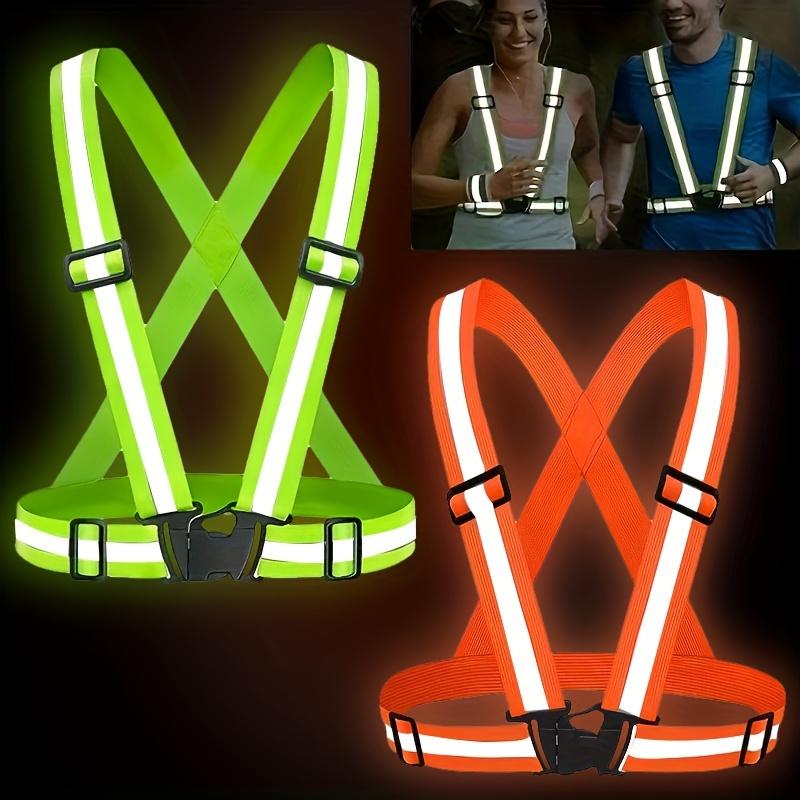 Garter Reflective Safety Vest, - Running Visibility Gear 评论和价格