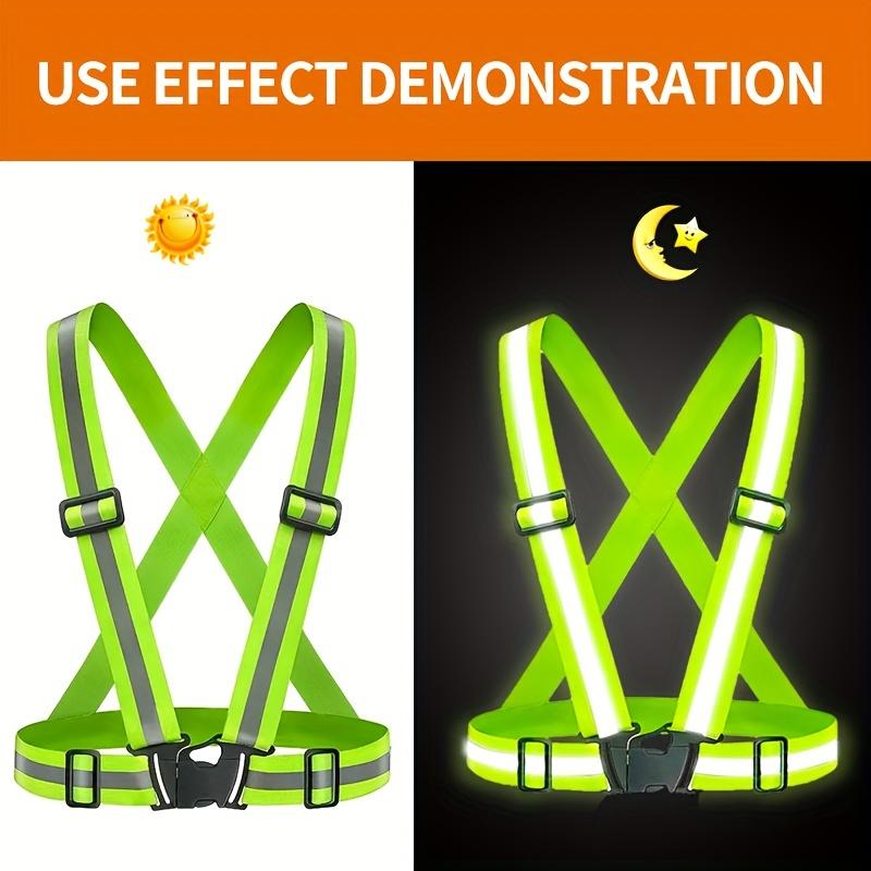 Garter Reflective Safety Vest, - Running Visibility Gear 评论和价格