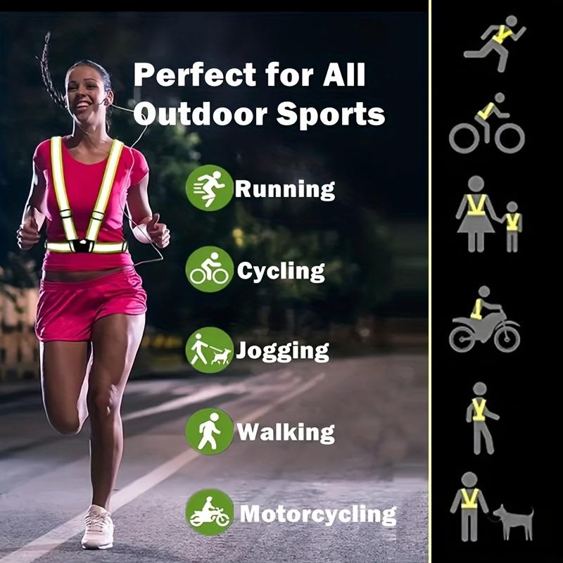 Garter Reflective Safety Vest, - Running Visibility Gear 评论和价格
