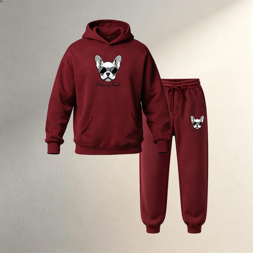 Men's Clothing Hoodies Sets 2  - Joggers Pants 评论和价格