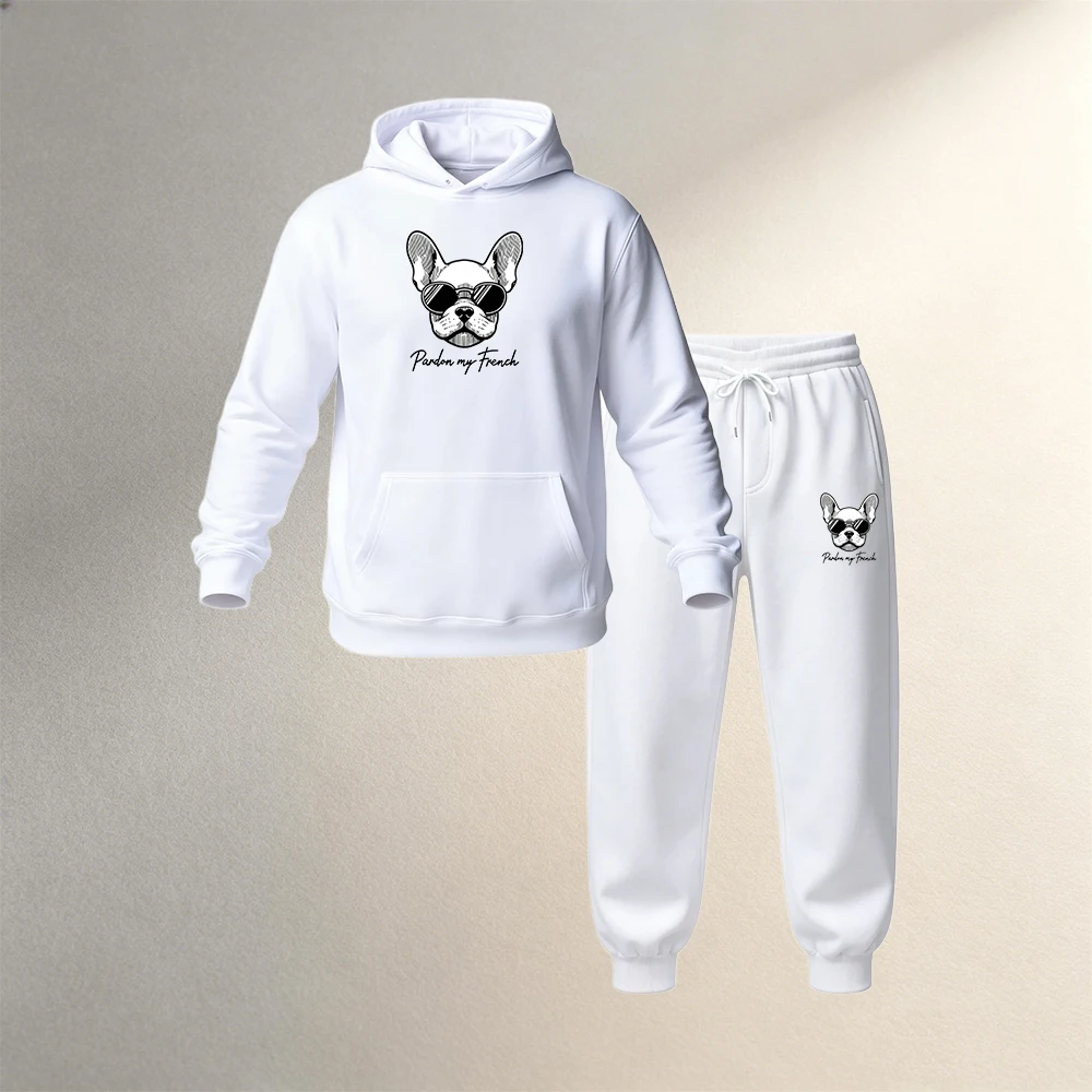 Men's Clothing Hoodies Sets 2  - Joggers Pants 评论和价格