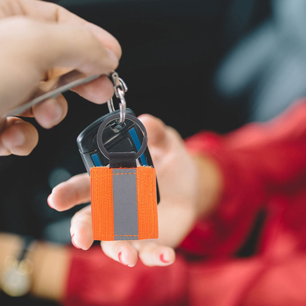 5Pcs Reflective Keychain Tags  - Running Visibility Gear 评论和价格
