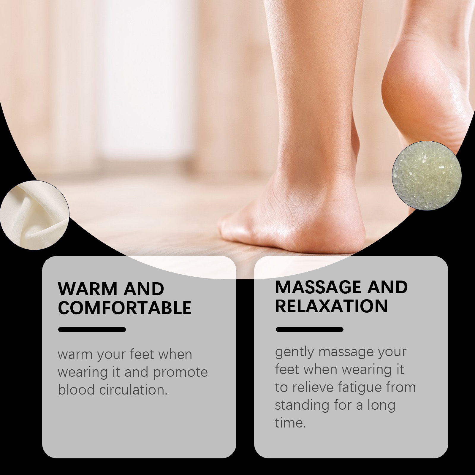 Self-Heating Foot Socks, Skin- - Sports Socks 评论和价格
