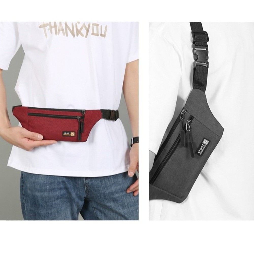 New Oxford Cloth Men Waist Pac - Running Belt 评论和价格