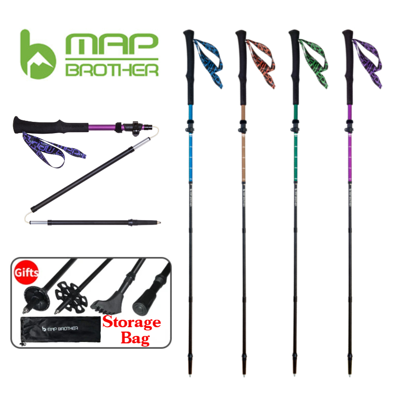MAP BROTHER M3030 Lightweight  - Trekking Pole Carbon 评论和价格