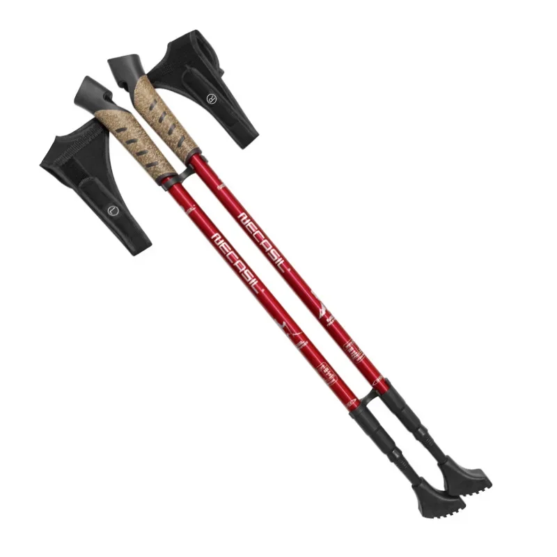 2PCS Telescopic Trek Poles Alu - Trekking Pole Carbon 评论和价格