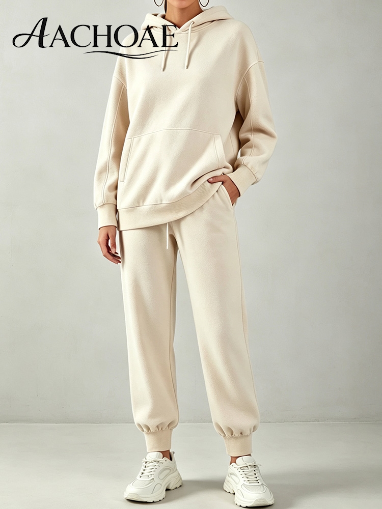AACHOAE Women's Tracksuit Hood - Joggers Pants 评论和价格