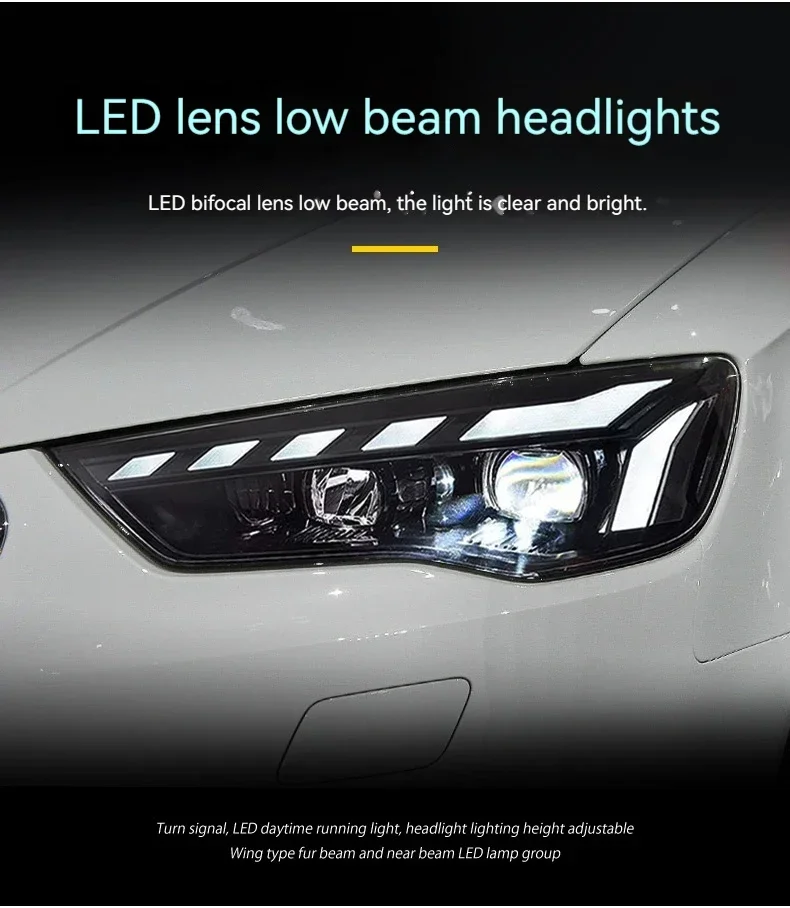 FT Car Lights for Audi A3 Head - Running Headlamp 评论和价格