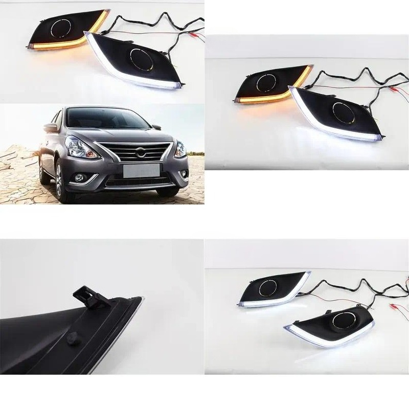 2pcs DRL Daytime Running Light - Running Headlamp 评论和价格