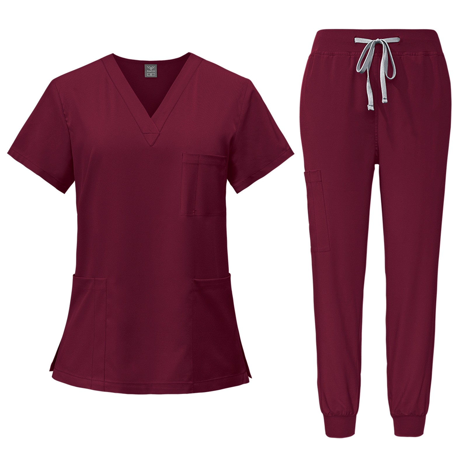Comfortable Scrubs Uniform Med - Joggers Pants 评论和价格