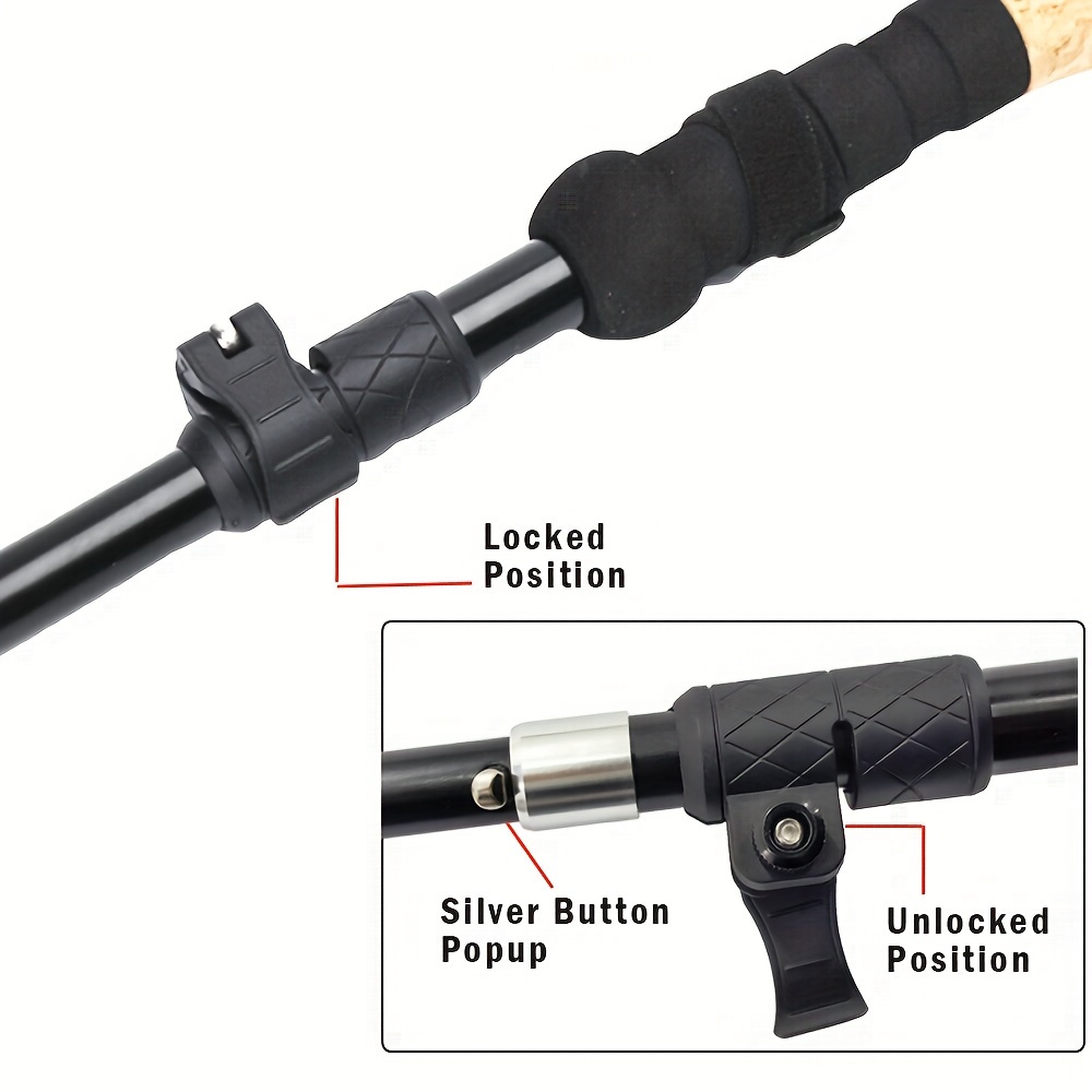 Ultra-Strong Trekking Hiking P - Trekking Pole Carbon 评论和价格