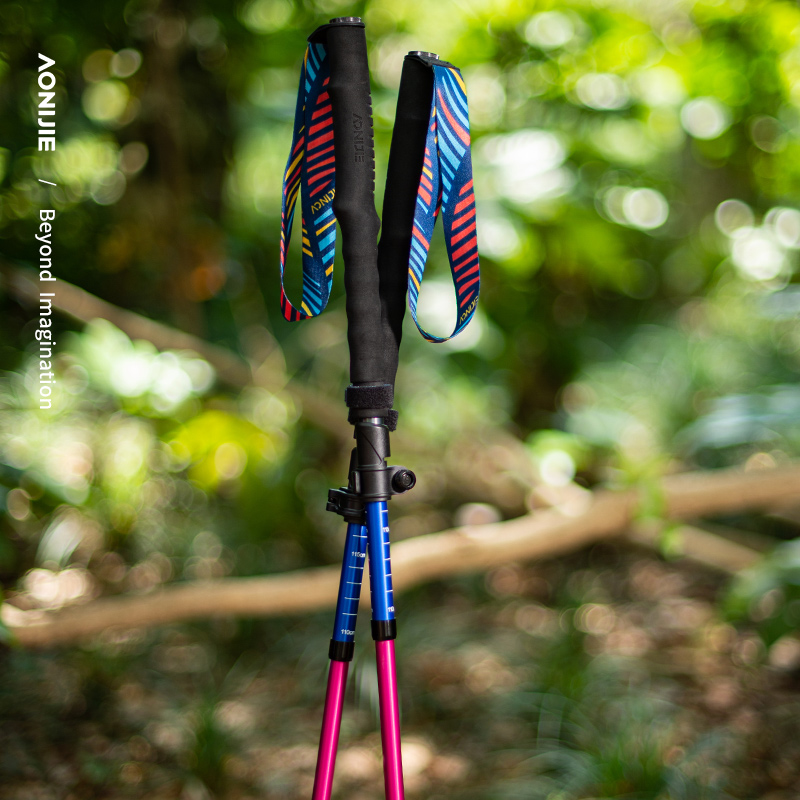 AONIJIE E4208 Unisex Rainbow C - Trekking Pole Carbon 评论和价格