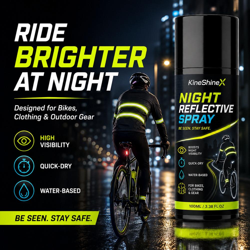 100ml Night Reflective Spray H - Running Visibility Gear 评论和价格