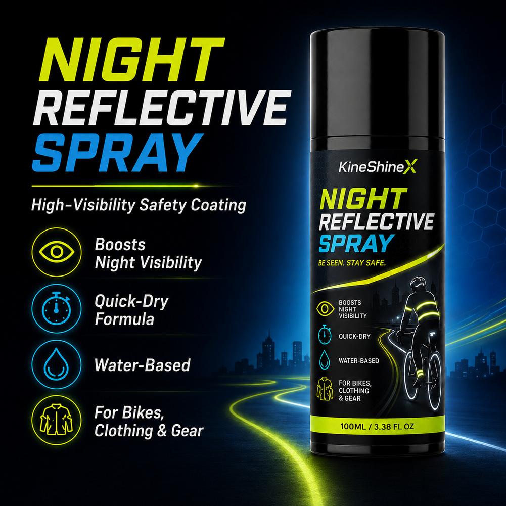 100ml Night Reflective Spray H - Running Visibility Gear 评论和价格