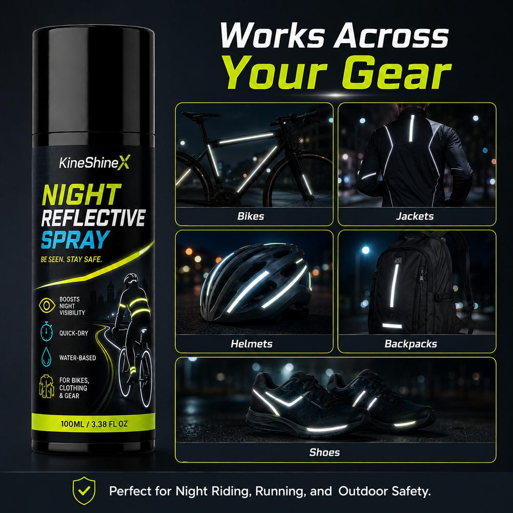 100ml Night Reflective Spray H - Running Visibility Gear 评论和价格