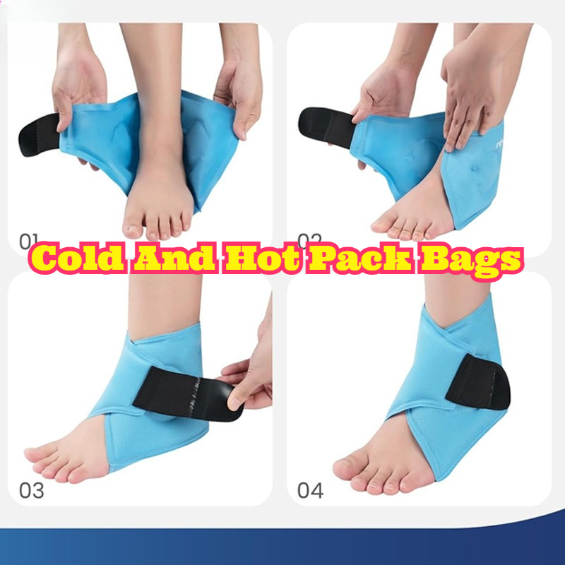 Soft Gel Ankle Ice Pack Hot Co - Ankle Brace 评论和价格