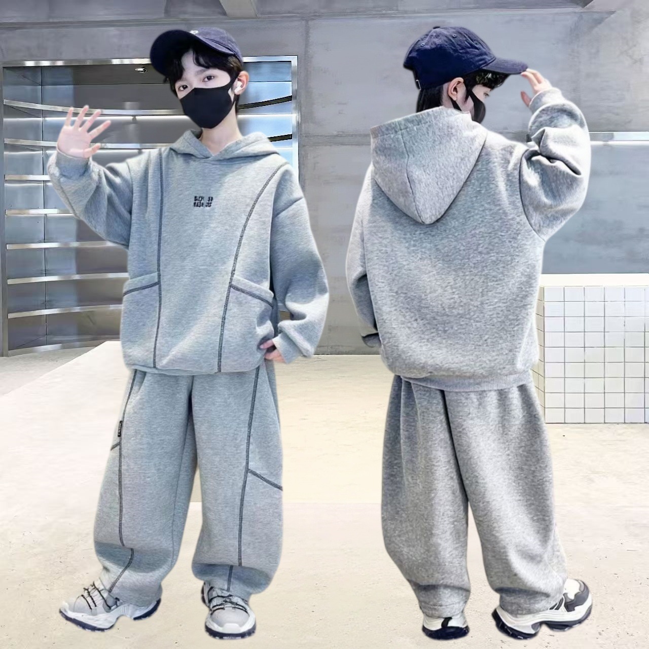 Kids Spring Clothing Set New B - Running Gear Kids 评论和价格