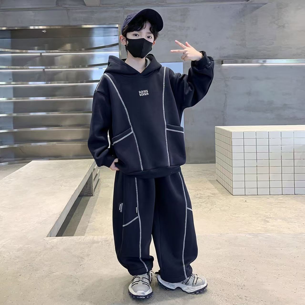 Kids Spring Clothing Set New B - Running Gear Kids 评论和价格