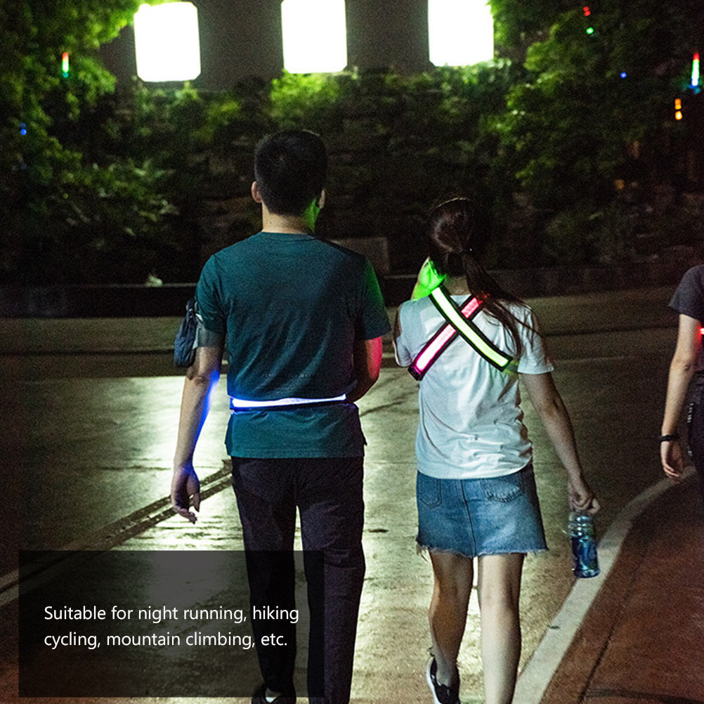 LED Reflective Running Belt Re - Running Visibility Gear 评论和价格